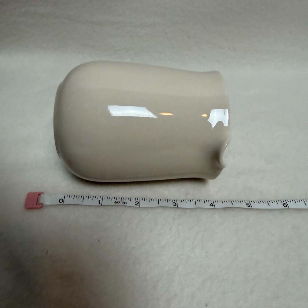 Vintage Corelle by Corning Sandstone Beige Sugar Bowl w/Lid Creamer Pitcher Set - Picture 5 of 12